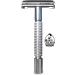 Shop Mans Beard: Premium Stainless Steel Butterfly Razor with Stand - Perfect for a Precision Shave! - Buy Online on GoSupps.com