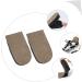 NOLITOY 4 Pairs Inner Heightening Insoles - Men's Shoe Lifts Anti-Slip Orthopedic Heel Inserts Soft EVA Suede Pads for Comfort & Support - Buy Online on GoSupps.com