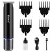 KEMEI Black Hair Clippers for Men Professional Barber Clippers Electric Cordless Clippers for Hair Cutting USB Rechargeable Wireless Haircut Clippers km-827