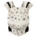 Hoppediz baby carrier primeo for newborns from birth belly stretcher back carrier 100% organic cotton Singapore Gray Singapore Gray 1 piece (1 Pack)