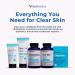 VitaMedica Clear Skin Bundle | Natural Nutraceutical & Probiotic Cleanser & Moisturizer for Breakout-Prone Skin - Shop Internationally - Buy Online on GoSupps.com