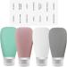 Jsdoin Travel Bottles for Toiletries 90ml 4 Pack Silicone Travel Toiletries Portable Travel Containers Set & Dr. Beckmann Travel Wash + Dr. Beckmann Travel Wash - Buy Online on GoSupps.com