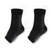 Rosixehird 1 pair of plantar fasciitis socks foot compression socks compression stockings ankle socks sport compression stockings Achilles tendon bandage for more comfort black black s