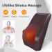 Omassa 3D Shiatsu Neck Massager with Heat - Muscle Pain Relief Device for Back Legs | Perfect Gift for Men & Women - R8 Brown - Buy Online on GoSupps.com
