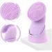 Didiseaon 1pc Facial Cleanser Face Cleansing Brush Cleanser Brush Waterproof Face Brush Deep Cleansing Face Brush Face Cleaning Tool Charging Mode Exfoliating Brush Silica Gel Purple - Buy Online on GoSupps.com