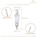 BEADNOVA 20pcs Stainless Steel Needle Threaders for Hand Sewing - Sewing Tool for Large Eye Needles, Cross Stitch, Embroidery, Knitting, Quilting - Buy Online on GoSupps.com