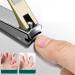 UNbit Nail Clipper Anti Splash Nails Clipper with File Stainless Steel Manicure for Hard Ingrown Nail Trimming Widen Cutter Durable Scissor Tools - Buy Online on GoSupps.com