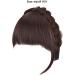 Fluffy Fake Hair Band Bangs Headband with Bangs Fluffy Front Fake Bangs Synthetic Braided Headband Wig with Bangs Non slip Headband Hair Extensions for Women Girls(Dark Brown) - Buy Online on GoSupps.com