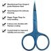 Nail Scissors Curved Cuticle Scissors Trimming Scissors Professional INOX Stainless Steel Manicure Beard Scissors Moustache Eyebrow Scissors Eyelash Beauty Multi-Purpose Premium Quality - Buy Online on GoSupps.com