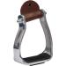 Tahoe Tack Angled Engraved Knee Relief Western Show Stirrups - Comfort and Style for Western Riders - Buy Online on GoSupps.com