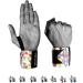 WOD Wear Elastic Wrist Wraps for Powerlifting & Strength Training - One Size Fits All - Diamond Pattern - Buy Online on GoSupps.com