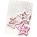 Star Hair Clips Hollow Star Barrettes Mixed Color Cute Hairclips for Women Girls Lightweight Secure Hold Aesthetic Whimsy Hairstyling Accessories (Pink) - Buy Online on GoSupps.com