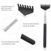 High-Quality Telescopic Back Scratcher - Extendable 68 cm Reach for Head & Back - Black - Buy Online on GoSupps.com