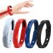 Antistatic redup bracelet 4 PCs remote infrared-negativion bracelet antistatic silicone sports hardship adjustable washable silicone bracelet 6-hole setting for men and women