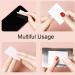Tingdongwei 900 Lint-Free Nail Cotton Pads & Towels - Perfect for Nail Art Polish Removal & Manicure (White) - Buy Online on GoSupps.com