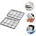 2 pi ces Palette Fards Paupi res Magn tique Cases avec Couvercle Transparent Organisateur et pour Rangement et Voyage - Buy Online on GoSupps.com