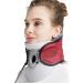 Cervical traction collar latest cervical neck traction device adjustable inflatable naked naked collar for home traction spine orientation plus improves the alignment and keeping of the red