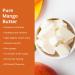 Handcrafted 100% Pure Mango Butter - Traditional West African Blend | Small Batch Nutrient Rich | 6 Ounce - Shop Now - Buy Online on GoSupps.com