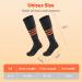 Heated Thermal Socks for Men Women | TUTIVAC 9-14 Black | Ideal for Hunting, Skiing, Camping | Keep Your Feet Warm in Cold Weather - Buy Online on GoSupps.com