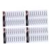 4pcs Eyebrow Stickers Tool Stickers Eyebrow Tool Artificial Eyebrow Hair Transfer Stickers 4d