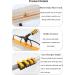 SN-XBDP Photovoltaic Panel Cleaning Brush 3.6M Telescopic Pole Photovoltaic Manual Cleaning Tool Special Water Spray Brush - Buy Online on GoSupps.com