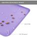 Reopet Waterproof Silicone Pet Feed Mat - Elevated Edges for Dogs & Cats - 47x30 cm Lilac - Non-Slip Easy to Clean - Buy Online on GoSupps.com