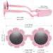 Hifot Baby Sunglasses with Strap - Cute Flower Polarized UV400 Protection for Infant Girls, 0-24 Months - Pink - Buy Online on GoSupps.com