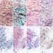 VOLODIA 8 Box Set Holographic Nail Glitter Mermaid Powder Flakes - Nail Art Pigment Dust Decoration for Manicure - Buy Online on GoSupps.com