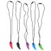 Buy Sensory Chew Necklace 5 Pack - Heat Resistant Ideal for Autism & Anxiety Relief - International Shipping Available - Buy Online on GoSupps.com