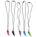 CHAUS HALATS FOR SENSORICAL CHILDREN 5 pieces of silicone oral motor skills supports Kau-Halkette sensory for autism ADHD anxiety or special needs reduces chewing and fidgeting for boys