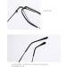 KDOQ Oversized Polygon Anti Blue Light Glasses for Men & Women - Ultra Light Alloy Black Frame - Buy Online on GoSupps.com