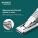 MR.GREEN Ultra Thin Nail Clippers Advanced Precision Technology Nail Cutters with Cow Leather Cover Superior Texture Manicure Tools (Light Brown) - Buy Online on GoSupps.com