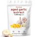 Aged Garlic Extract-300 Count 7500mg Odorless Organic Garlic Capsules Supplement for Heart & Immune Support Vegetarian Non-GMO All-Natural Softgels 2-Year Matured for Antioxidant Wellness
