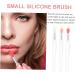 PLAFOPE 6pcs Lip Brush Cosmetic Lipstick Brush Makeup Lipstick Applicator Lip Balm Applicator Eye Shadow Applicator Silicone Lip Mask Brush Lip Balm Brush Makeup Use Lipstick Brush - Buy Online on GoSupps.com