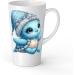 White Ceramic Baby Turtle Mug - Large 483 ml Perfect for Hot Chocolate or Milk Fun and Easy to Use - Buy Online on GoSupps.com