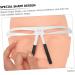 Hemoton Portable Eyebrows Ruler Eyebrow Metal Ruler Eyebrow Tattooing Ruler Balance Stainless Steel - Buy Online on GoSupps.com