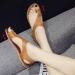 Bunion Corrector Women's Soft PU Leather Flat Sandals - Khaki (EU 35-43) | Comfortable & Therapeutic Design - Buy Online on GoSupps.com
