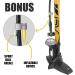 Durable Steel BV Bike Pump | 160 PSI High Pressure Bicycle Tire Pump with Gauge | Smart Valve Head for 17/24 inch Bikes | Presta and Schrader Compatibility | Dark Yellow - Buy Online on GoSupps.com