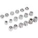 Syrisora 18 Pieces Viking Hair Beads Stainless Steel High Hardness Perfect Size Simple Design Wide Application Dread Beads - Buy Online on GoSupps.com