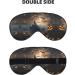 Halloween Flying Bats Eye Mask | Double-Sided Soft Blindfold with Adjustable Strap | Light Blocking Sleep Mask - Buy Online on GoSupps.com