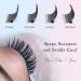 Premium 0.03 C Curl Individual Lash Extensions - 18mm Volume Soft Matte Black for Professional Salon Use | International Shipping Available - Buy Online on GoSupps.com
