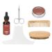 Complete Bartwecks Beard Care Set - Grooming Tools Beard Cream Oil & Mustache Brush for Men's Growth - International Shipping Available - Buy Online on GoSupps.com