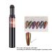 XICHEN 6 Colors Air Cushion Nail Powder Pen - Holographic Mirror Effect Manicure Magic Pen for Laser Phantom Series Nails - Buy Online on GoSupps.com