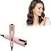 Yuehuam Auto Curling Iron Automatic Hair Curler Wand with 4 Temps& 3 Timers 1 inch Large Waves Large Display Curling Iron 45 Mins Auto Shut- off Fast Heating for Hair Styling - Buy Online on GoSupps.com