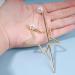 Yheakne Star Pearl Hair Slide Clip Hollow Star Gold Hair Holder Clip Pin Vintage Hair Slide Pin Bun Holder Alloy Hair Clip Decorative Hair Accessories for Women and Gilrs (Gold) - Buy Online on GoSupps.com