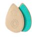 Metatarsal Pads Women 2 Pairs Ball of Foot Cushions for Women Anti Slip Weight Shifting Shoe Inserts for High Heels Sheepskin Leather Combined with Soft Latex All Day Pain Relief (Skin-Sharp)