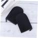 Ipetboom 2pcs Self Tanning Applicator Mitt Soft Tanning Gloves for Even Application for Men and Women Comfortable and Black - Buy Online on GoSupps.com