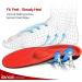 3ANGNI Arch Support Insoles for Plantar Fasciitis & Flat Feet - Orthopedic Metatarsalgia Relief Inserts for Men and Women - Buy Online on GoSupps.com