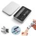 2024 New German Nail Clippers for Men The Luxurious Ultra Sharp Nail Clippers Stainless Steel Splashless Nail Clippers Professional Nail Clippers (Size : Black)