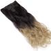 SEGO Clip-in Extensions | 8 Wefts Wavy Synthetic Hairpiece | Dark Brown to Ash Blonde 18 | Affordable Quality Hair Extensions for All International Shipping - Buy Online on GoSupps.com